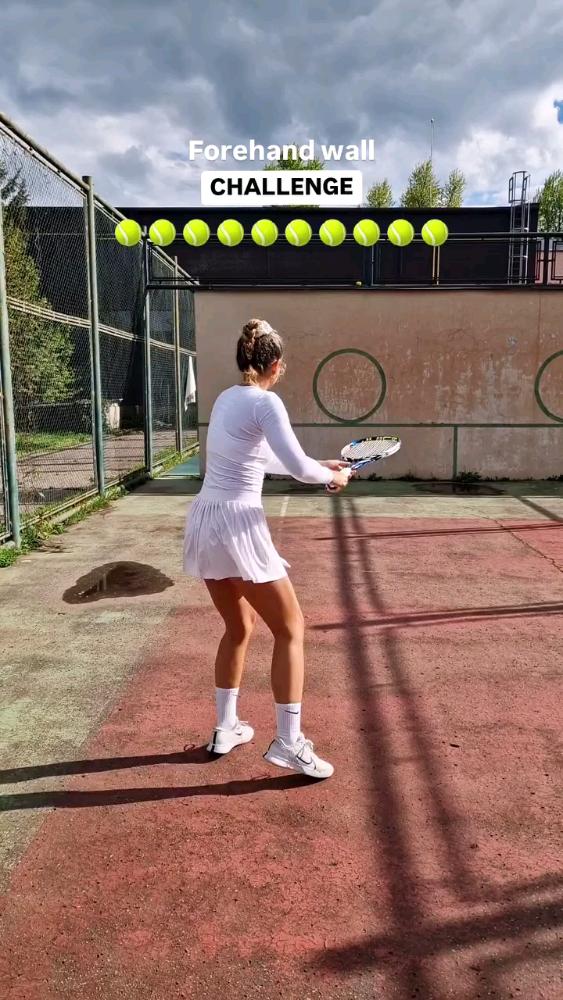 Forehand Wall Challenge